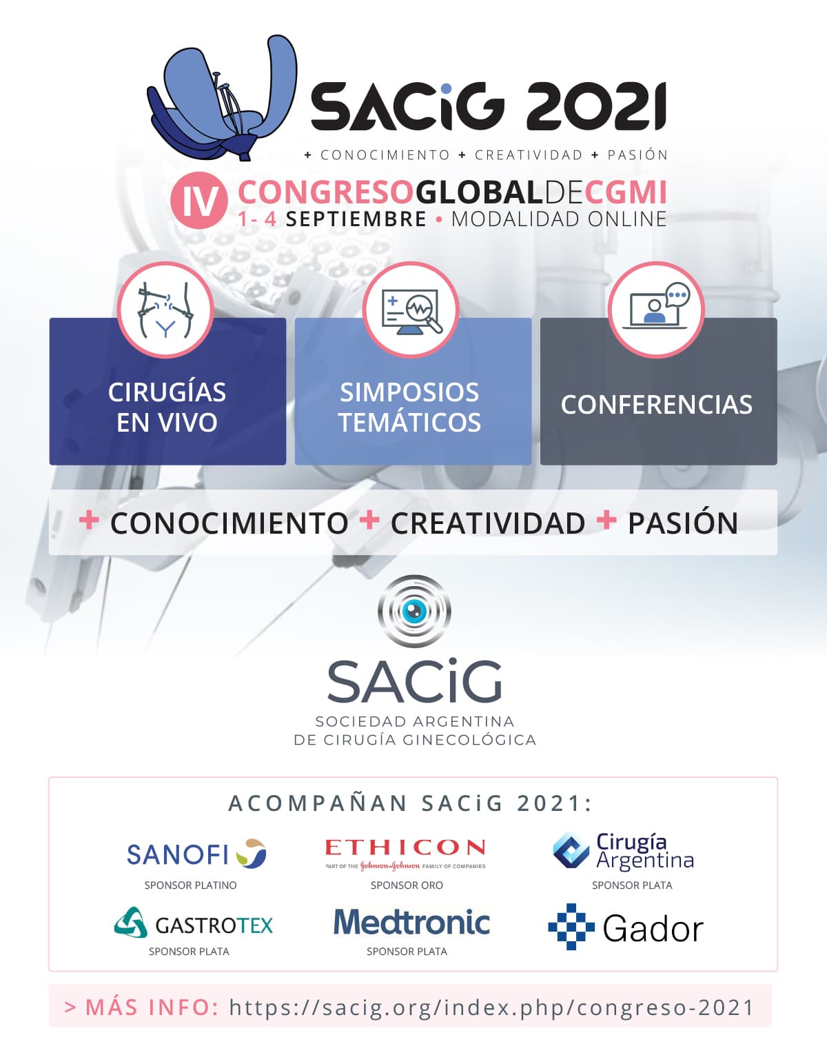 FLyer IV Congreso Global de CGMI SACIG