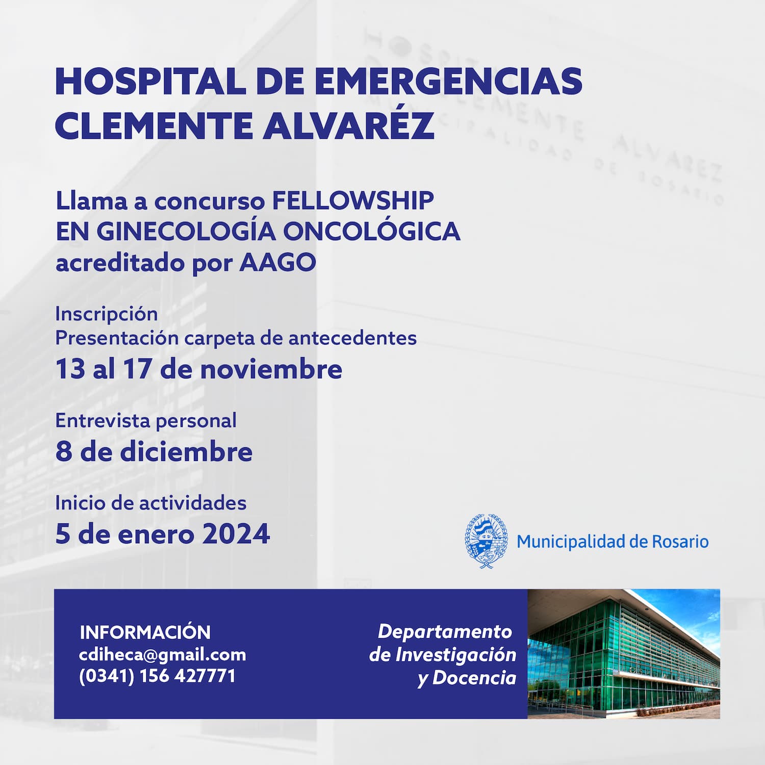Fellowship Clemente Alvarez