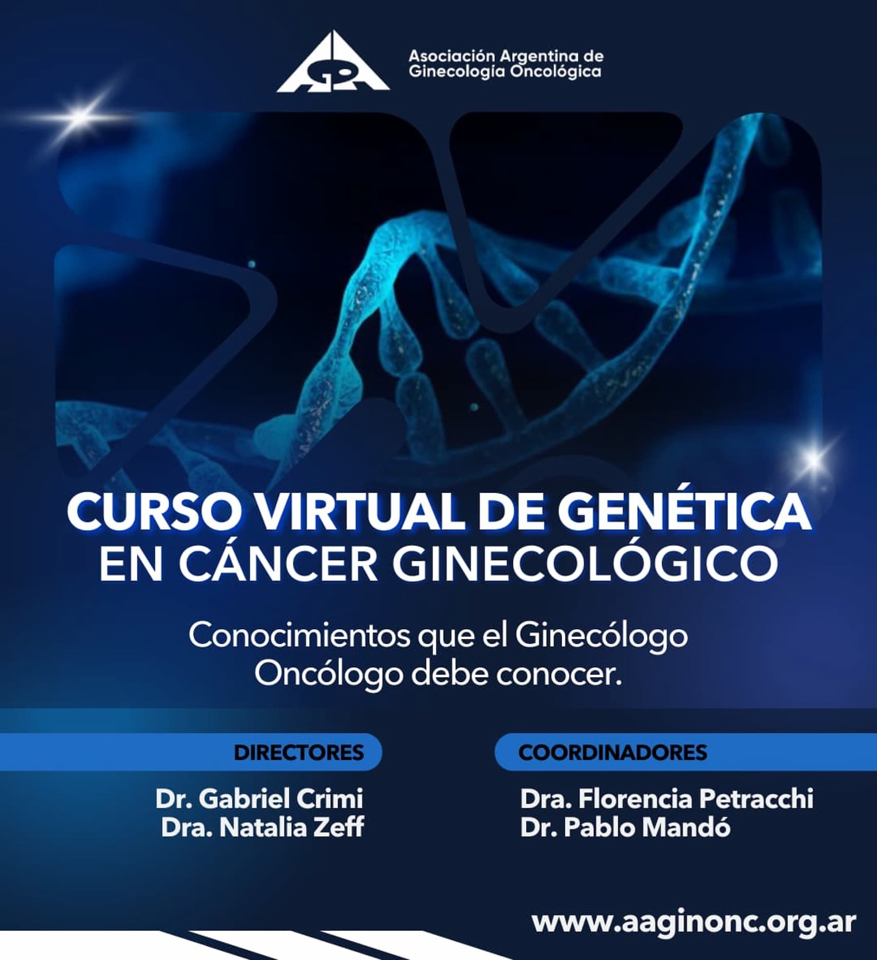 Flyer Curso Genetica